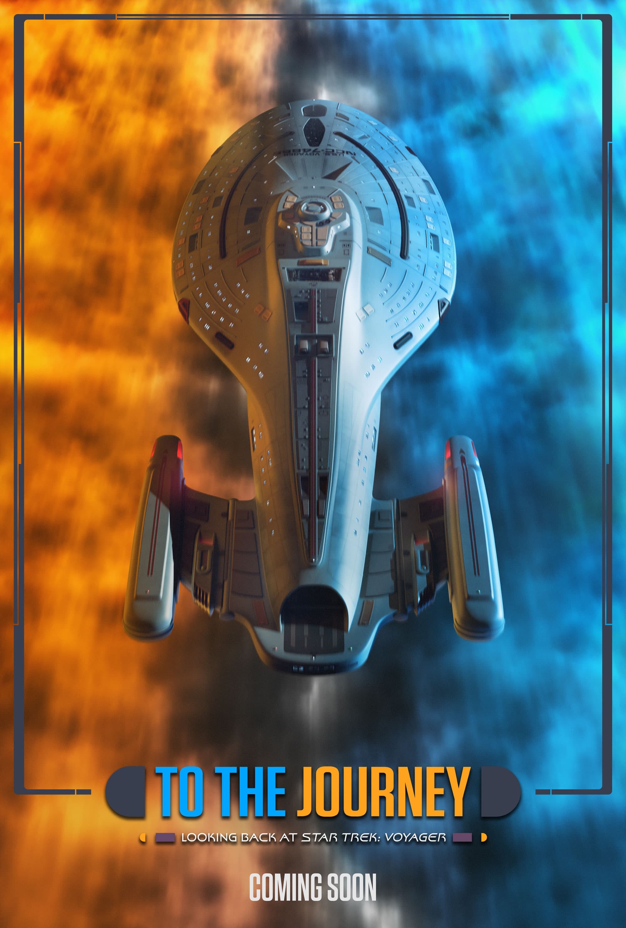 Постер To the Journey - Looking Back at Star Trek: Voyager